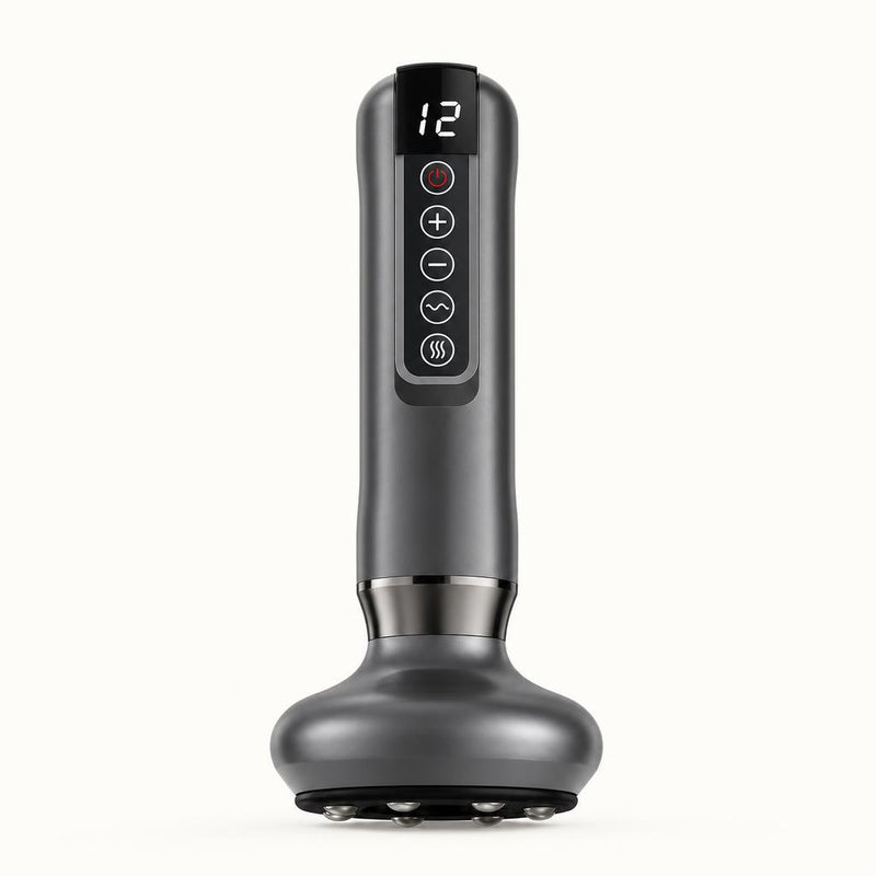 Bernoa Sculpt Pro – Masajeador Anticelulítico Eléctrico con Ventosas, Gua Sha y Calor